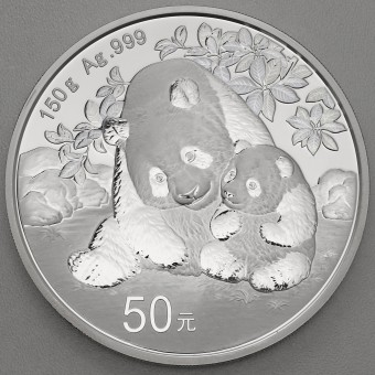 Silbermünze 150g "Panda" 2024 (China)