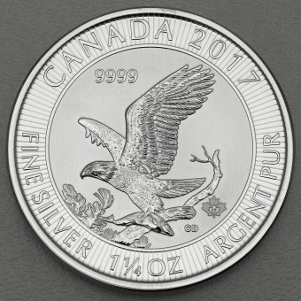 Silbermünze 1 1/4oz "Weißkopfseeadler" 2017 (Kanada)