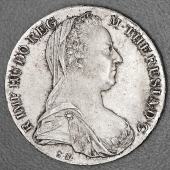 Silbermünze "1 Maria Theresien Taler" (Österreich)