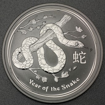 Silbermünze 1kg "Schlange" 2013 Lunar II – Year of the Snake (Australien)