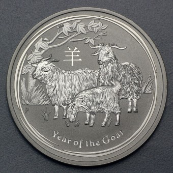Silbermünze 1kg "2015 Ziege" Lunar II 