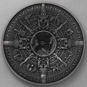 Silbermünze 1kg "Ancient Egypt Heritage" 2019 (AF) (Samoa)