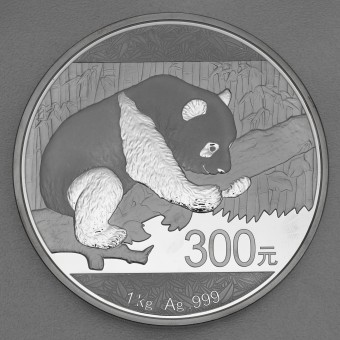Silbermünze 1kg "Panda" 2016 (China)