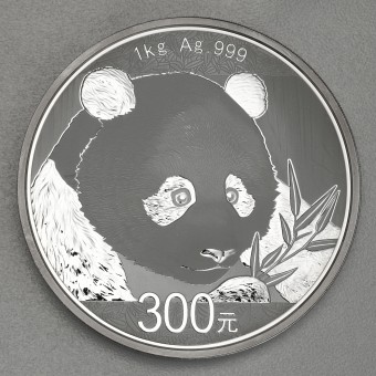 Silbermünze 1kg "China Panda - 2018" 