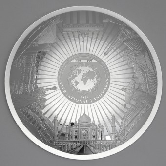 Silbermünze 1kg "International Landmarks" 2024 Landmarks of the World (Barbados)
