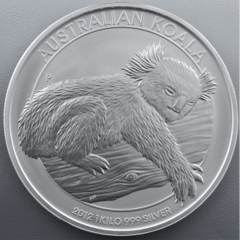 Silbermünze 1kg "Koala" 2012 (Australien)