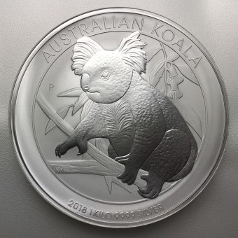 Silbermünze 1kg "Koala - 2018" 