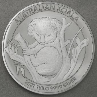 Silbermünze 1kg "Koala" 2021 (Australien)