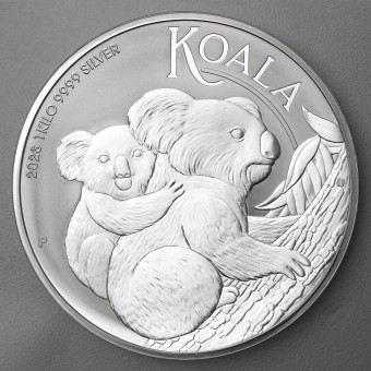 Silbermünze 1kg "Koala" 2023 (Australien)