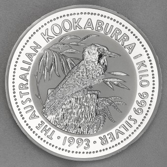 Silbermünze 1kg "Kookaburra" 1993 (Australien)