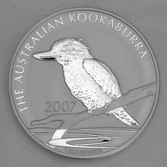 Silbermünze 1kg "Kookaburra - 2007" 