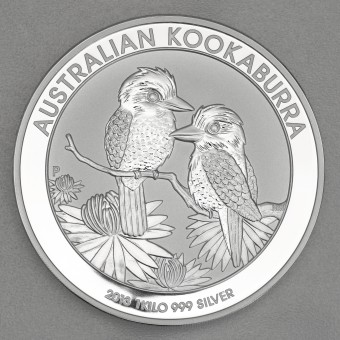 Silbermünze 1kg "Kookaburra - 2013" 