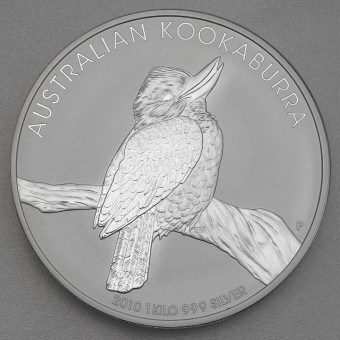 Silbermünze 1kg "Kookaburra" 2010 (Australien)