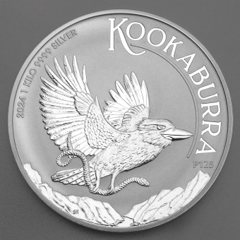 Silbermünze 1kg "Kookaburra" 2024 diff. (Australien)