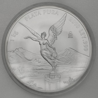Silbermünze 1kg "Libertad - 2010" 