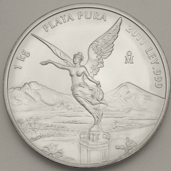 Silbermünze 1kg "Libertad - 2011" 