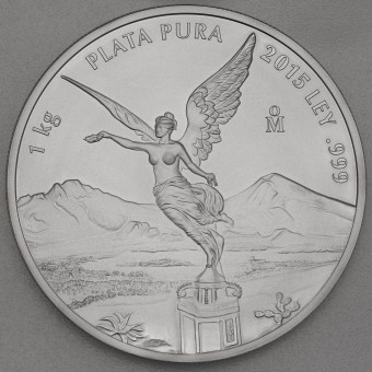 Silbermünze 1kg "Libertad" 2015 (Mexiko)