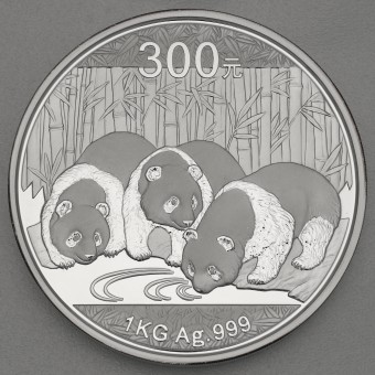 Silbermünze 1kg "Panda" 2013 (China)