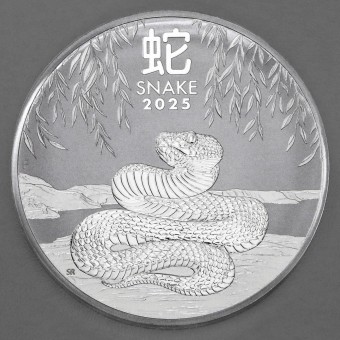 Silbermünze 1kg "Schlange" 2025 Lunar III – Year of the Snake (Australien)