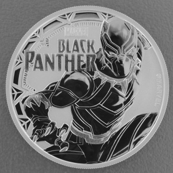 Silbermünze 1oz "Black Panther 2018" (Marvel) 