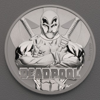 Silbermünze 1oz "Deadpool 2018" (Marvel) 