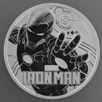 Silbermünze 1oz "Iron Man 2018" (Marvel) 