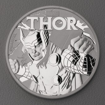 Silbermünze 1oz "Thor" 2018 Marvel (Tuvalu)