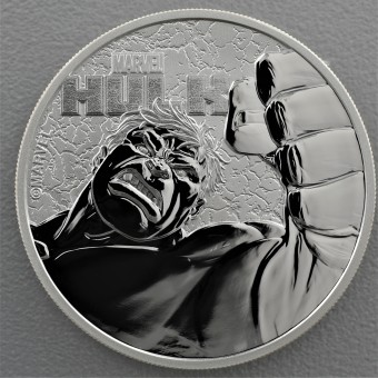 Silbermünze 1oz "Hulk 2019" (Marvel) 