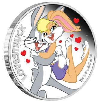 Silbermünze 1oz 2019 "Lovestruck" Perth Mint 