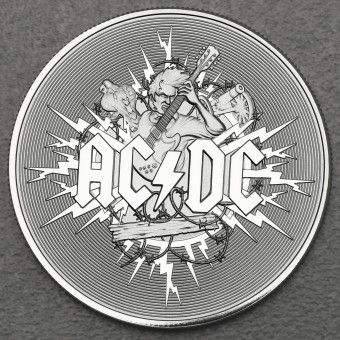 Silbermünze 1oz "2021 AC/DC" PP 