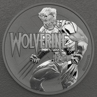 Silbermünze 1oz "Wolverine 2021" (Marvel) 