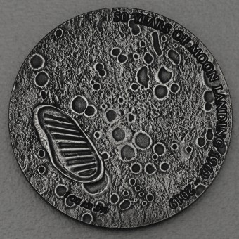 Silbermünze 1oz "50 Years of Moon Landing" 2019 AF (Kamerun)