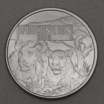 Silbermünze 1oz "African Lion 2015" (Burundi) African Lion-Serie