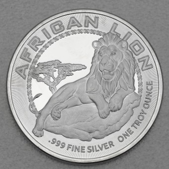 Silbermünze 1oz "Löwe" 2017 African Lion (Niue)