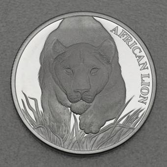 Silbermünze 1oz "Löwe" 2017 African Lion (Tschad)