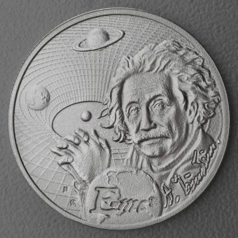 Silbermünze 1oz "Albert Einstein 2022" (Niue) Icons of Inspiration