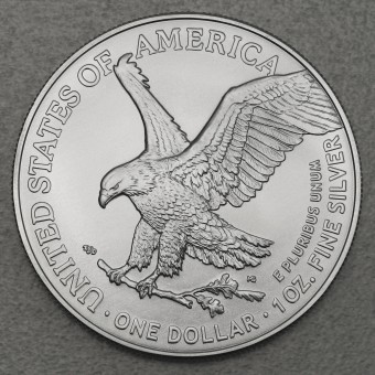 Silbermünze 1oz "American Eagle 2021" (Typ 2/Diff) 