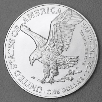 Silbermünze 1oz "American Eagle" versch. Jahrgänge (USA) 19%