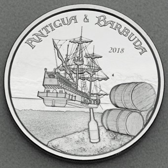 Silbermünze 1oz "Rum Runner" 2018 Eastern Caribbean 8 (Antigua und Barbuda)