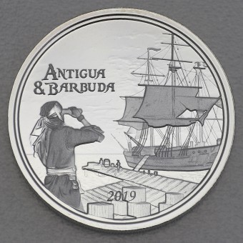 Silbermünze 1oz "Rum Runner" 2019 Eastern Caribbean 8 (Antigua und Barbuda)