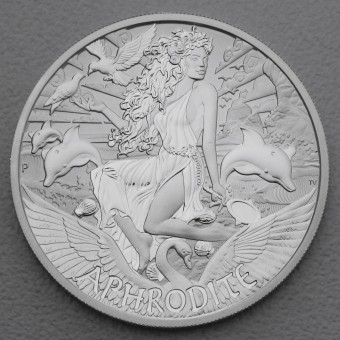 Silbermünze 1oz "Aphrodite 2022" "Gods of Olympus" Serie