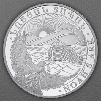 Silbermünze 1oz "Arche Noah" aktueller Jahrgang (Armenien)