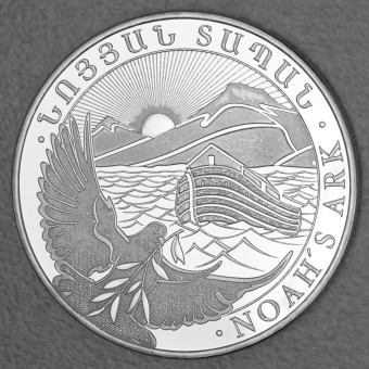 Silbermünze 1oz "Arche Noah" aktueller Jahrgang (Armenien)