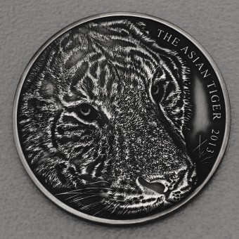 Silbermünze 1oz "AsianTiger" 2013 AF (Tokelau)