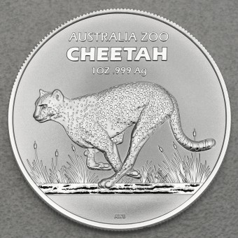 Silbermünze 1oz "Gepard 2021" (RAM) Australia Zoo
