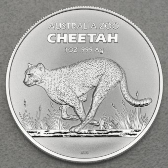 Silbermünze 1oz "Gepard" 2021 Australia Zoo (Australien)