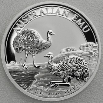 Silbermünze 1oz "Australian Emu 2020" 