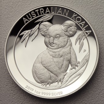 Silbermünze 1oz "Koala" 2019 (PP/HR) (Australien)