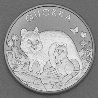 Silbermünze 1oz "Quokka" 2021 (Australien)