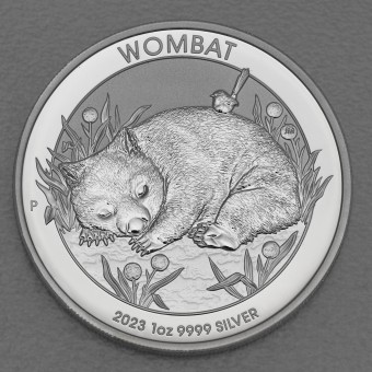 Silbermünze 1oz "Wombat" 2023 (Australien)